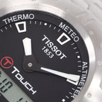 Tissot T-Touch Z251/351-1 logo close up