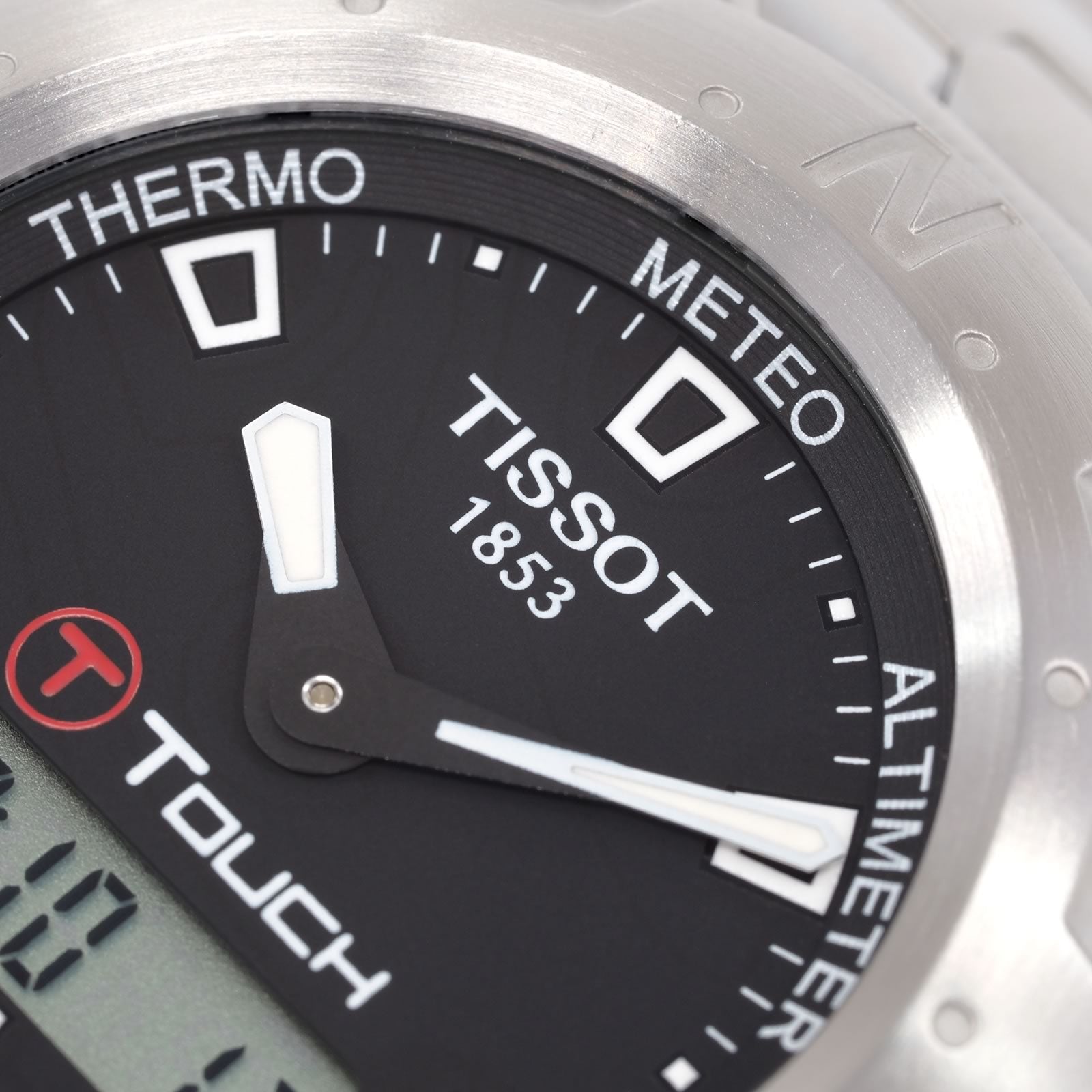 Tissot T-Touch Z251/351-1 logo close up