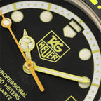 TAG Heuer Formula 1 WA1216 logo close up