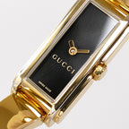 Gucci G-Line 109 logo close up