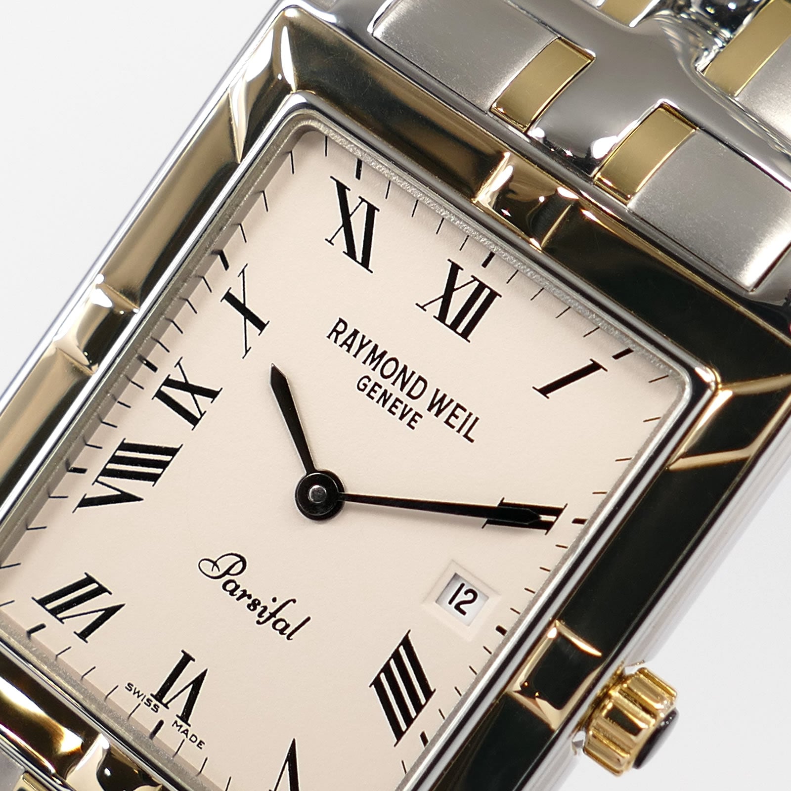 Raymond Weil Parsifal 9330 logo close up