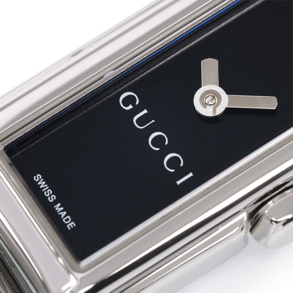 Gucci G-Line 109 logo close up