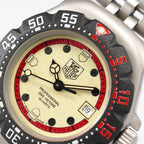 TAG Heuer Formula 1 371.508 logo close up