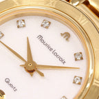 Maurice Lacroix Les Classiques 75416 logo close up