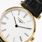 Longines La Grande Classique L4.209.2 logo close up