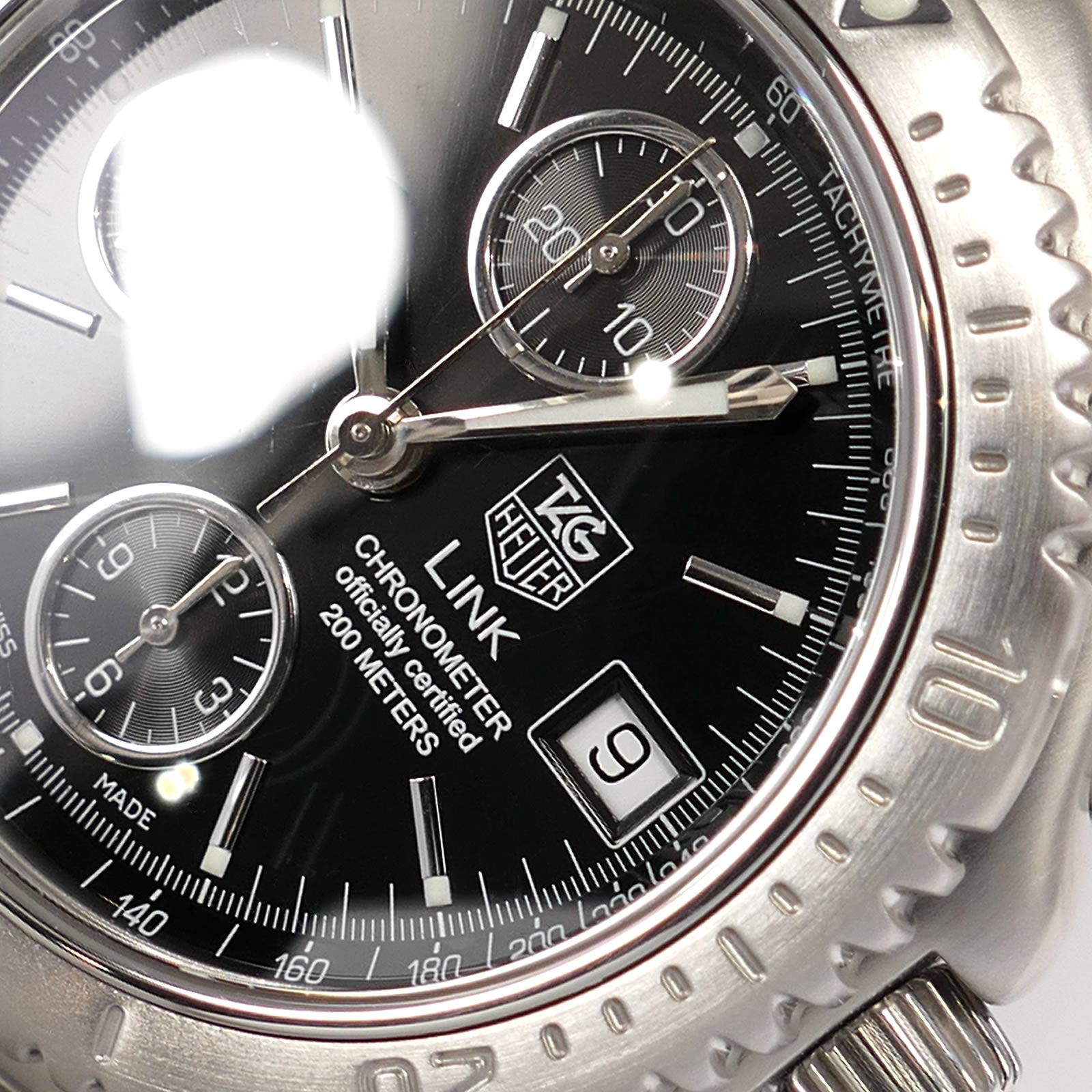 TAG Heuer Link CT5111 logo close up