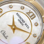 Raymond Weil Othello 2320 logo close up