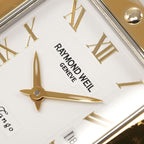 Raymond Weil Tango 5381 logo close up