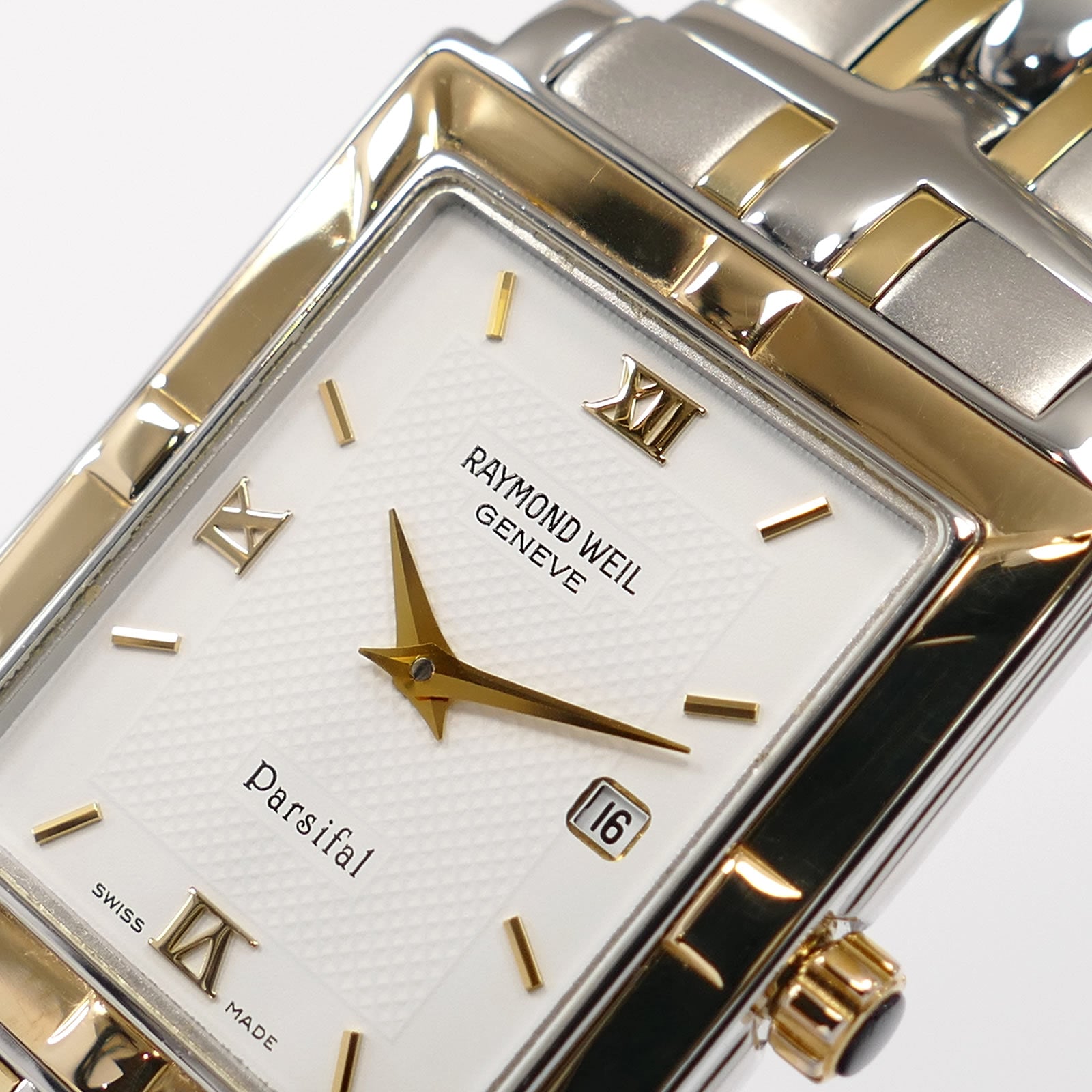 Raymond Weil Parsifal 9330 logo close up