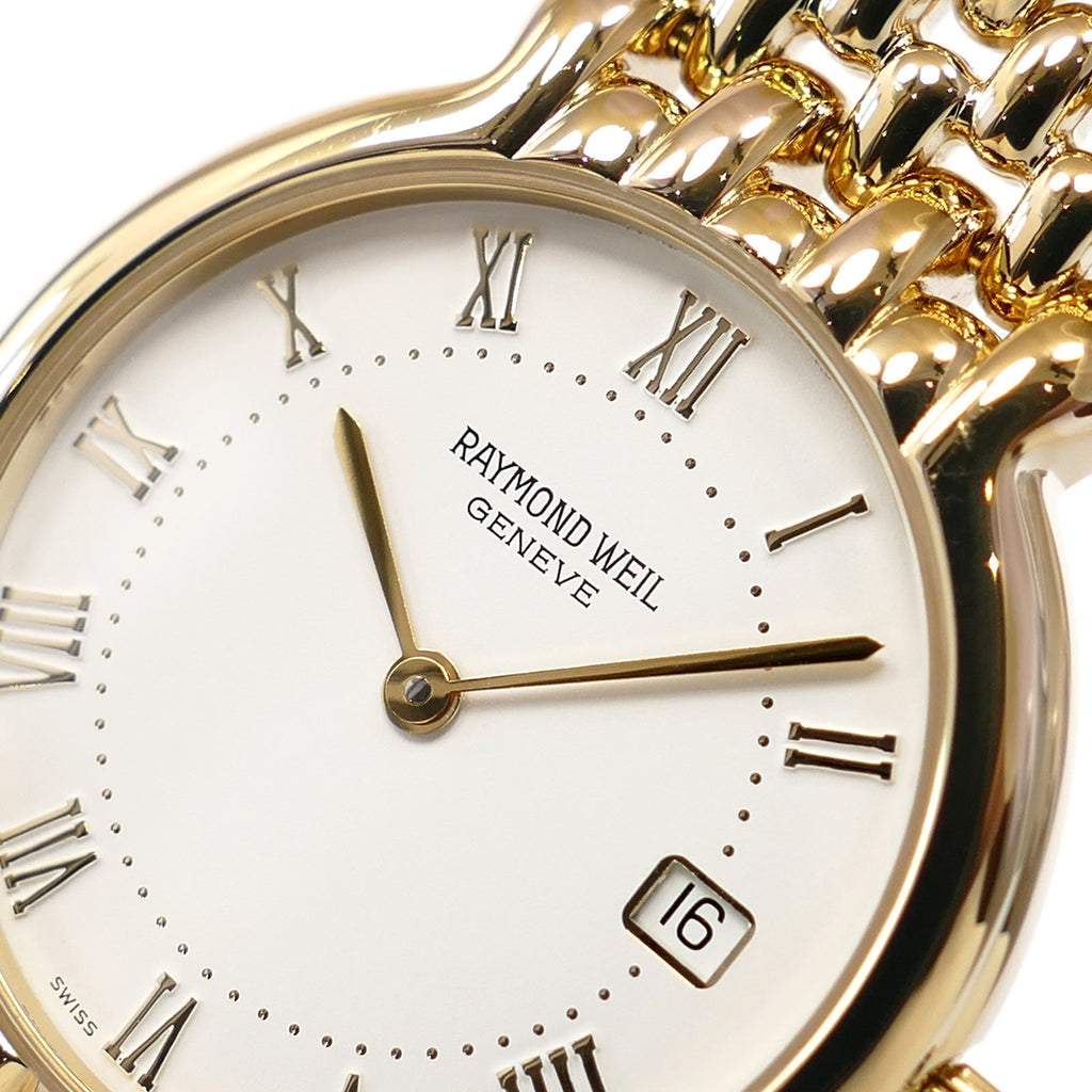 Raymond Weil 5549 logo close up
