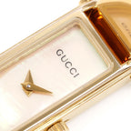 Gucci 1500L dial logo close up