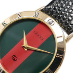 Gucci 3000M logo close up