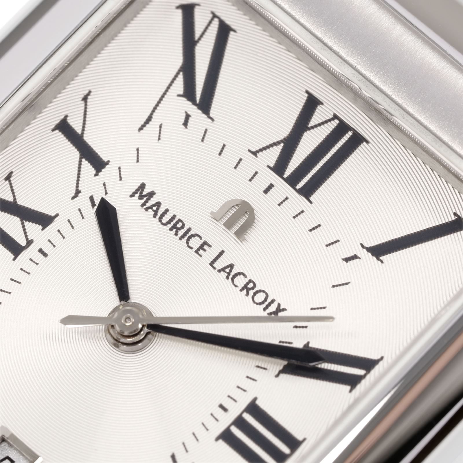Maurice Lacroix Miros 89746 logo close up