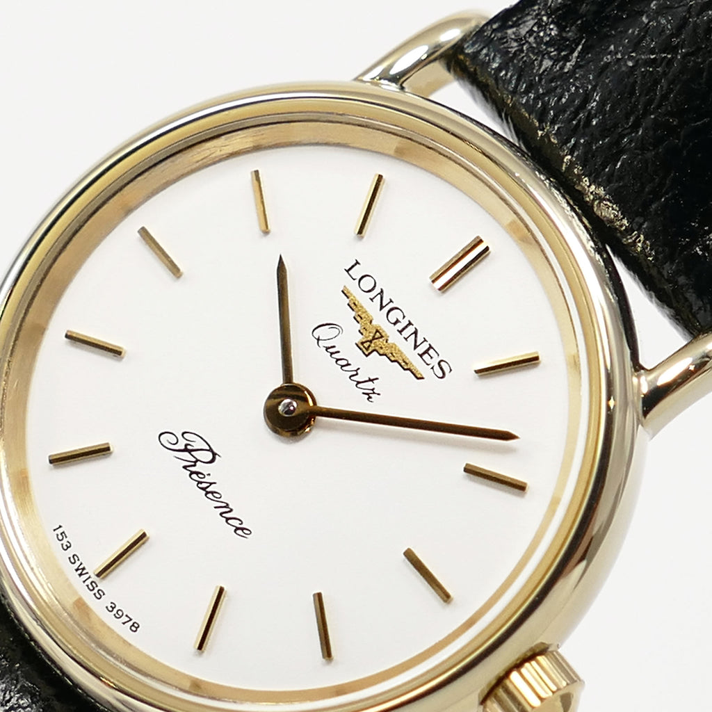 Longines Présence logo close up