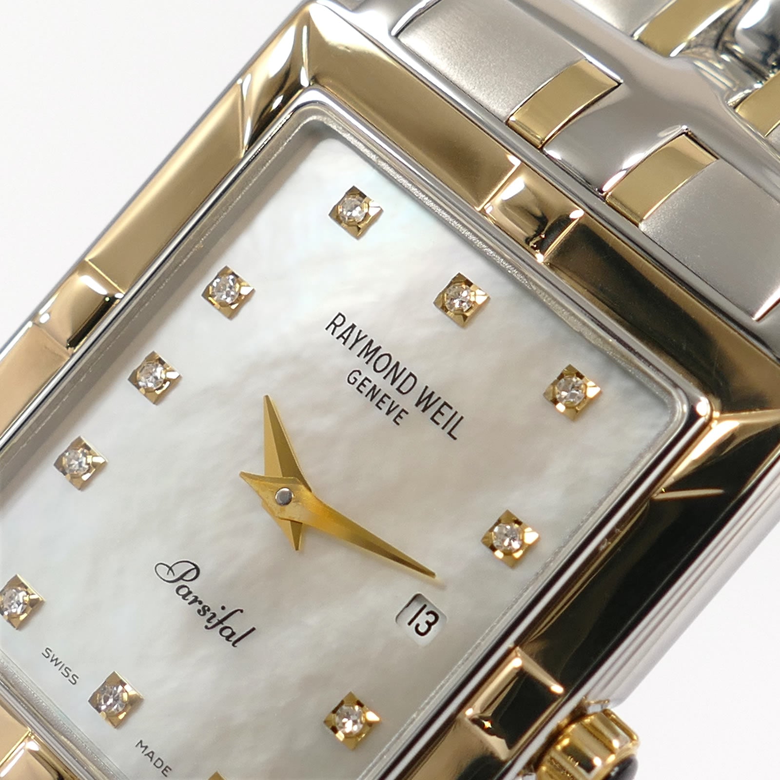 Raymond Weil Parsifal 9330 logo close up