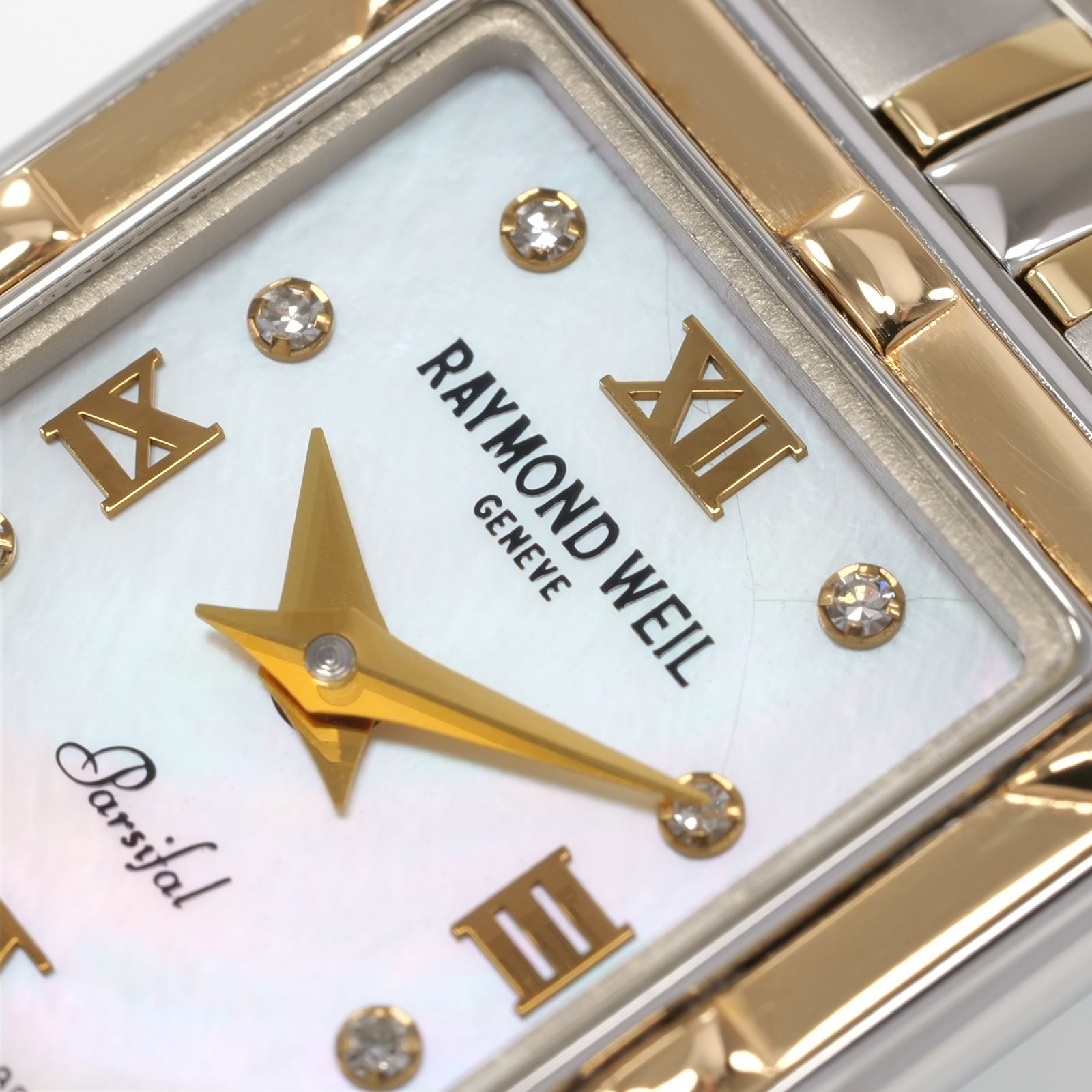 Raymond Weil Parsifal 9630 logo close up