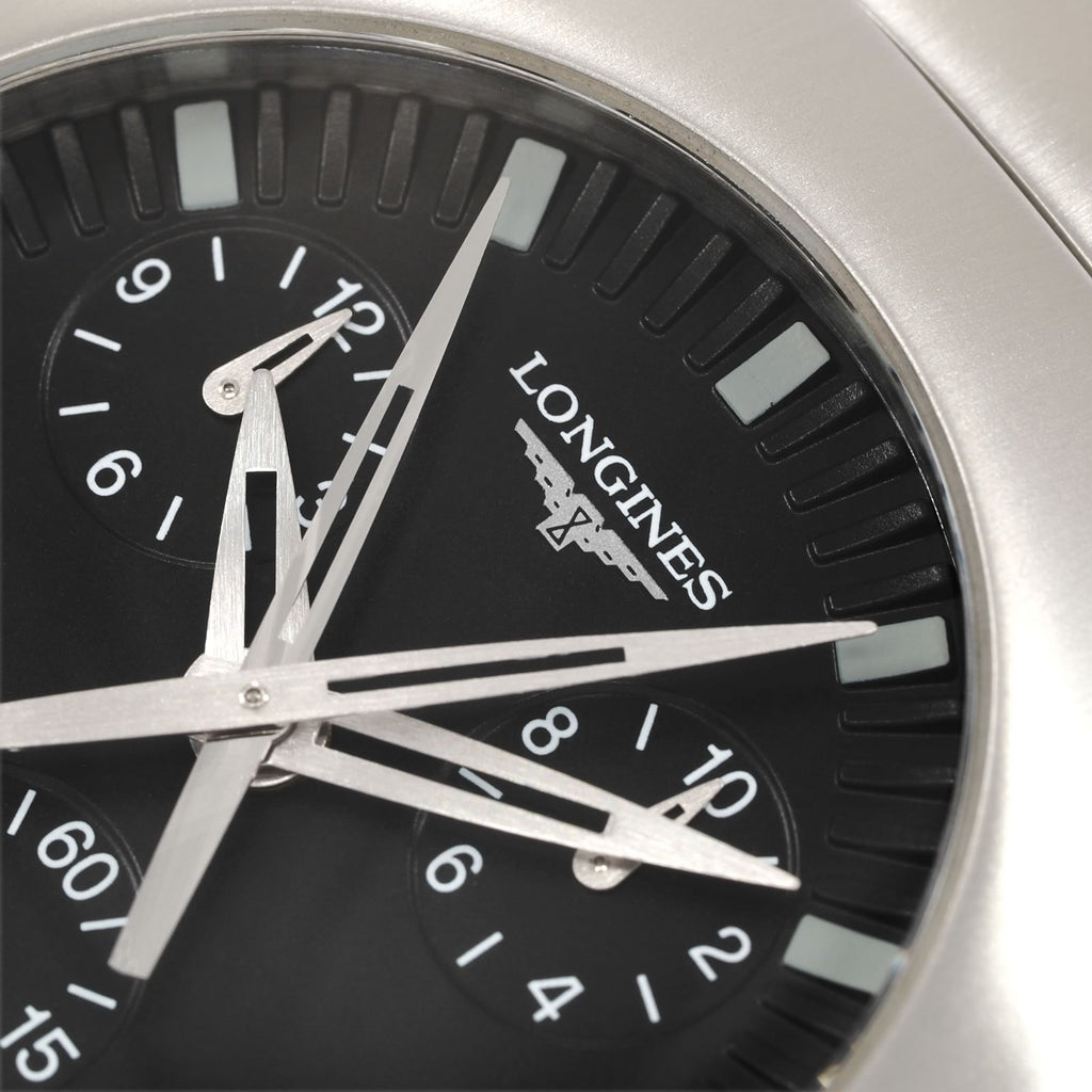 Longines Oposition L3.618.4 logo close up