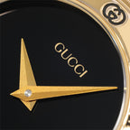 Gucci 3300L logo close up