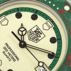 TAG Heuer Formula 1 WA1212 dial logo close up