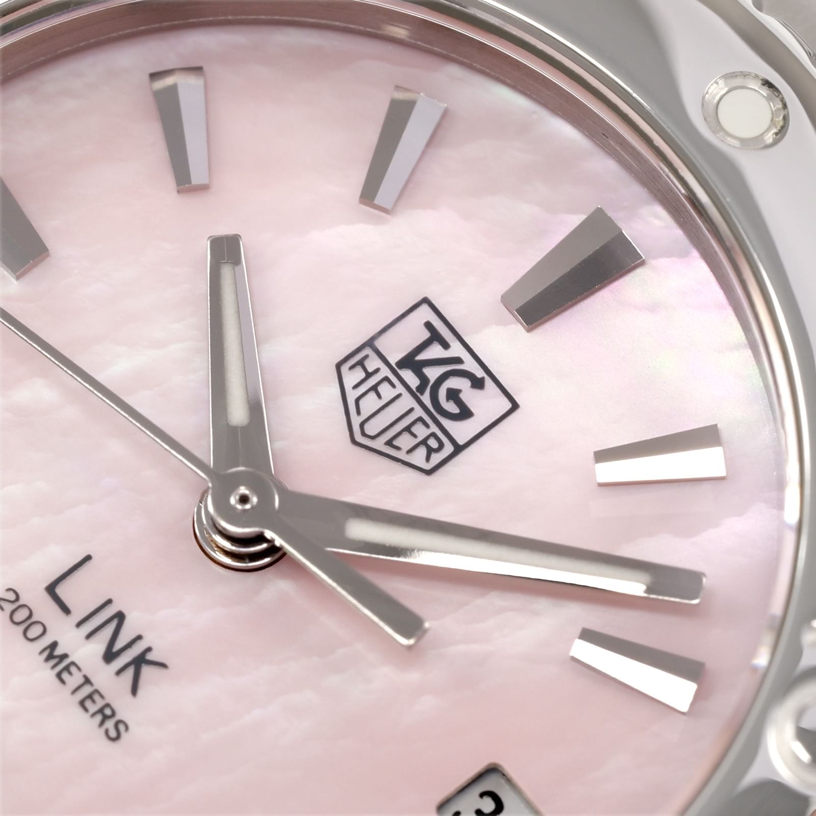 TAG Heuer Link WJ1315-1 logo close up