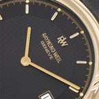 Raymond Weil Geneve 9155 logo close up