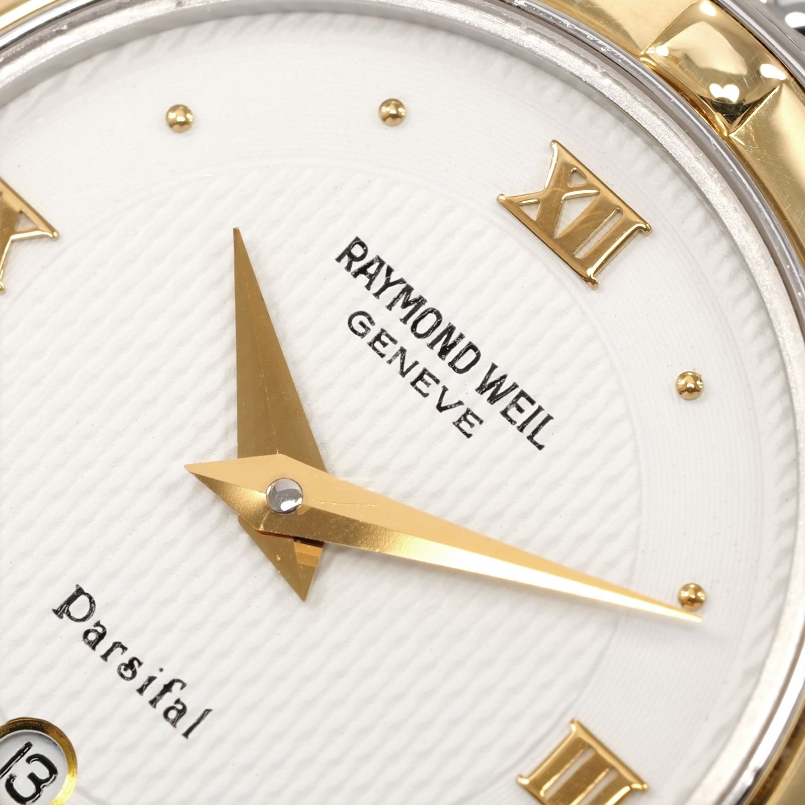 Raymond Weil Parsifal 9990 logo close up