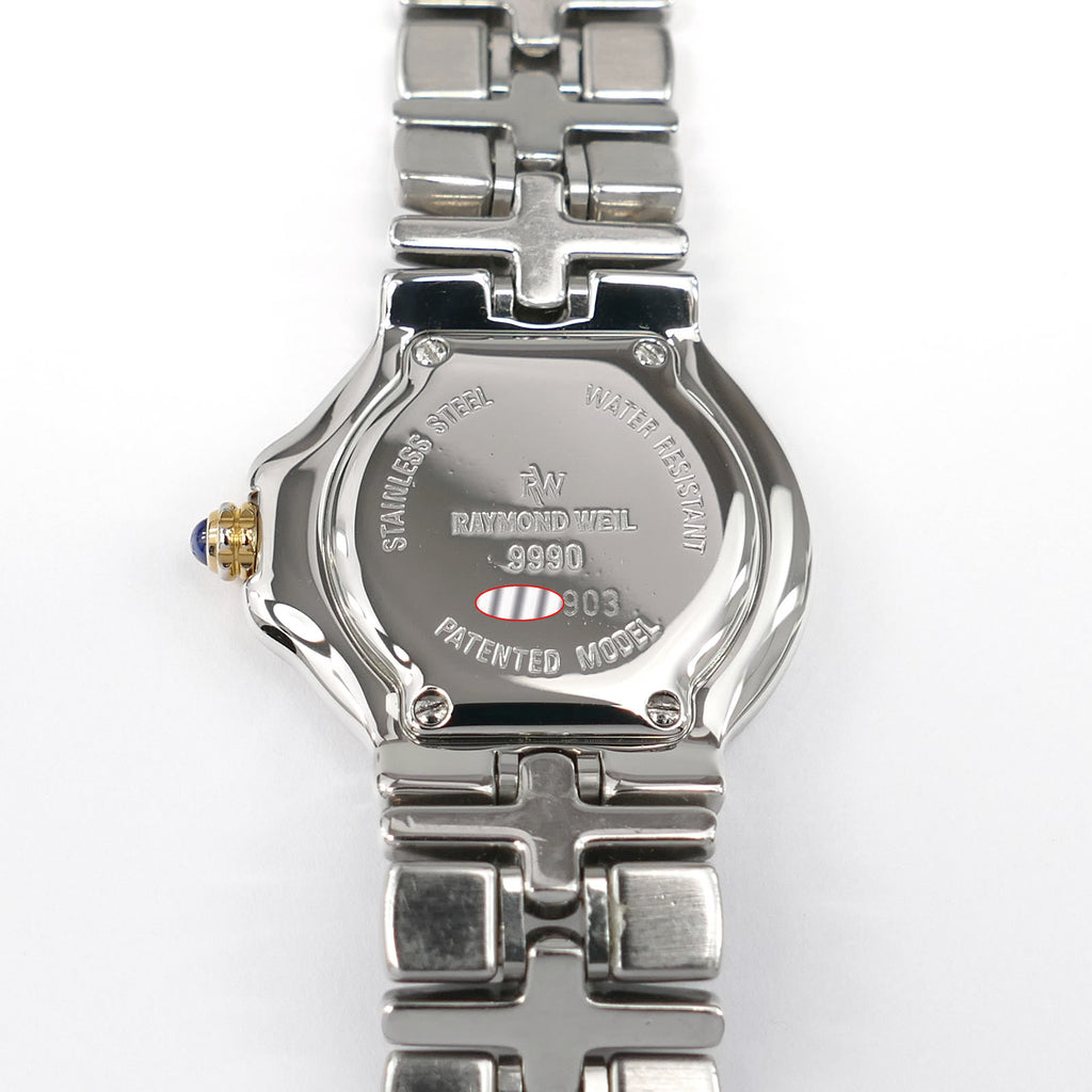 Raymond Weil Parsifal 9990 stainless steel case back