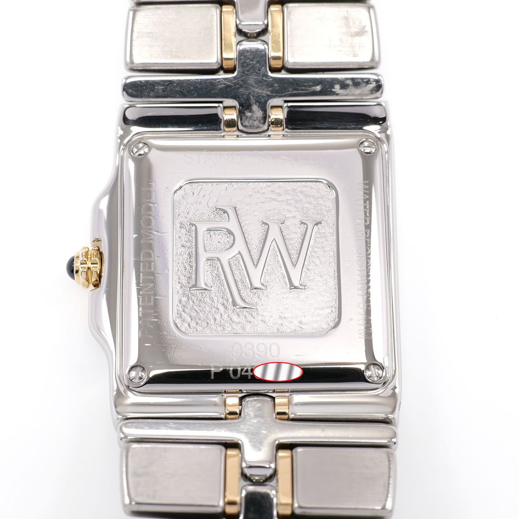 Raymond Weil Parsifal 9390 stainless steel case back