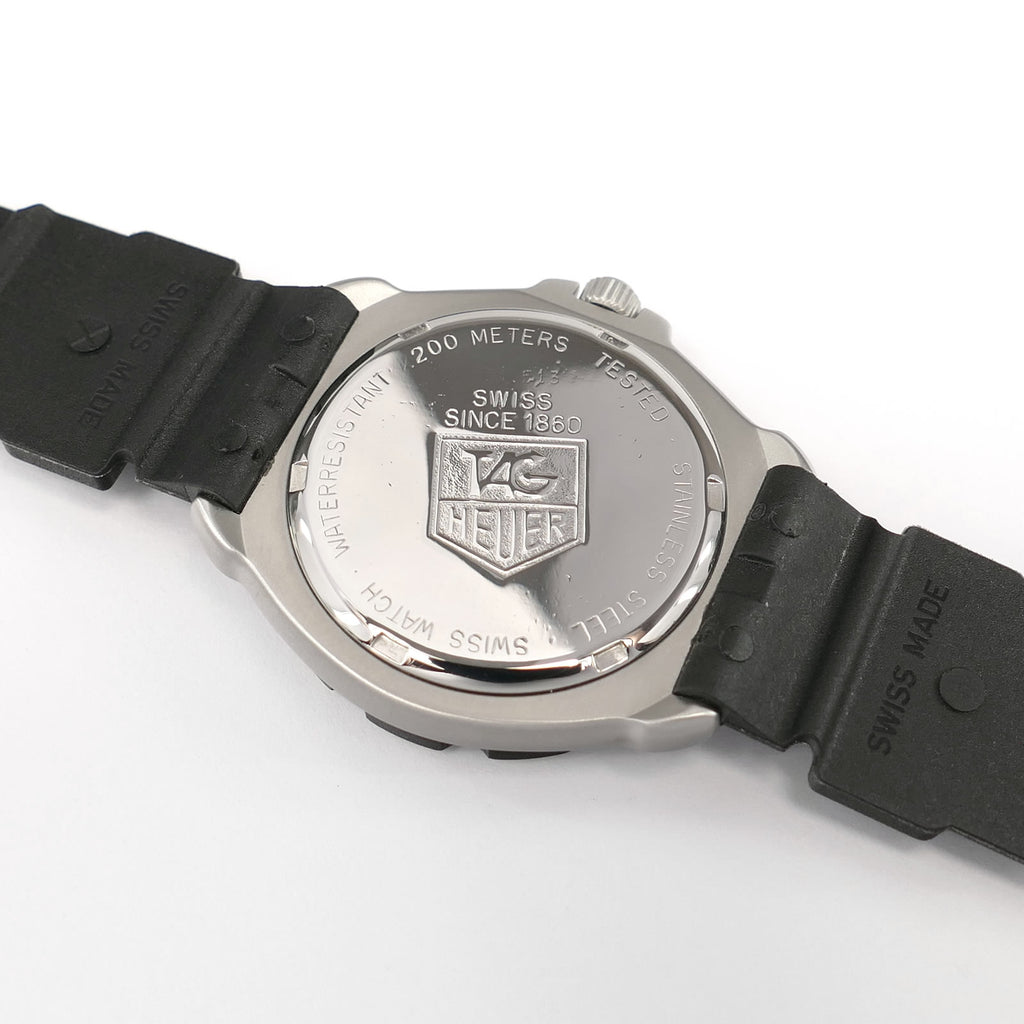 TAG Heuer Formula 1 376.513 stainless steel screw down case back