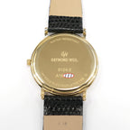 Raymond Weil 9124-2 18k Gold Plated case back