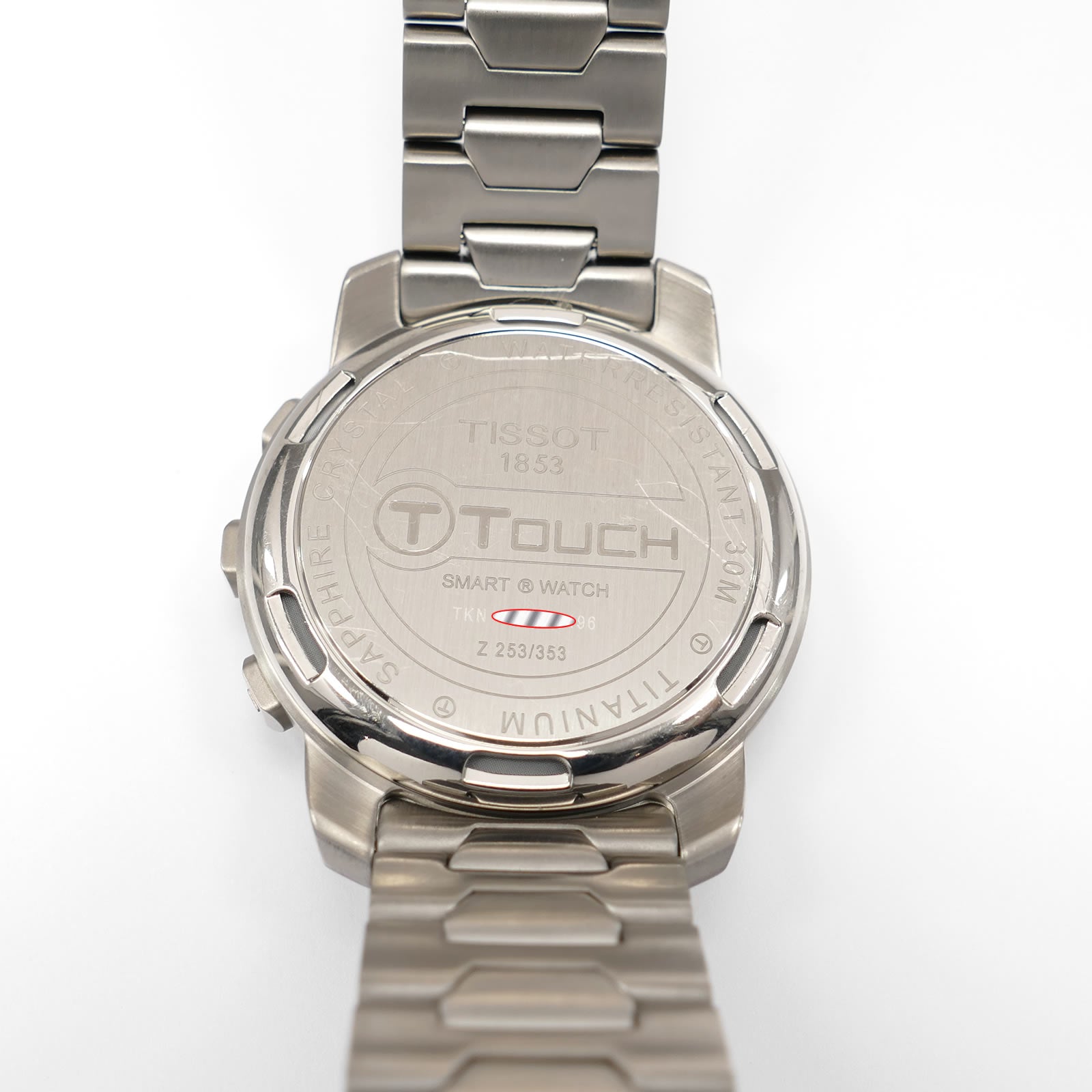 Tissot T-Touch Titanium case back Z253/353