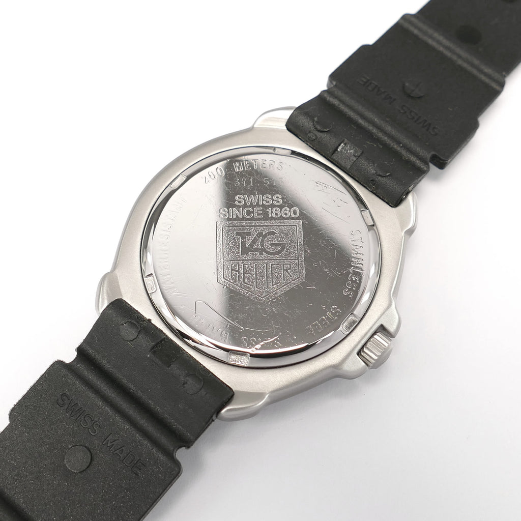 TAG Heuer Formula 1 371.513 stainless steel screw down case back