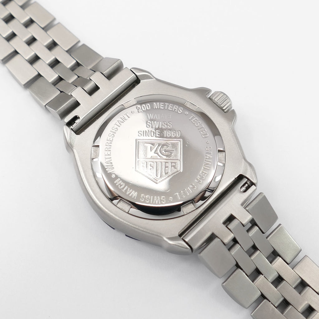 TAG Heuer Formula 1 WA1419 stainless steel screw down case back