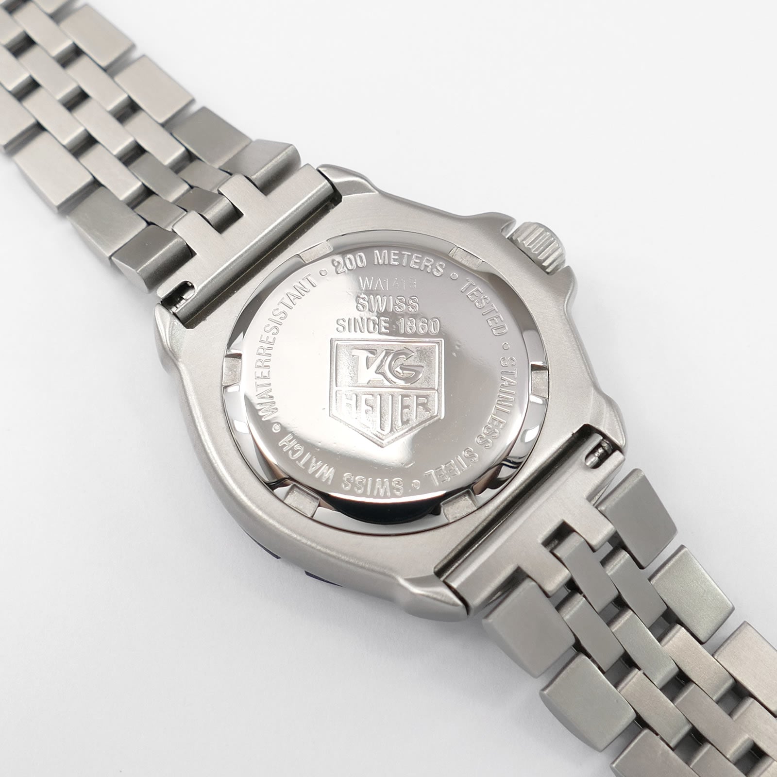 TAG Heuer Formula 1 WA1419 stainless steel screw down case back