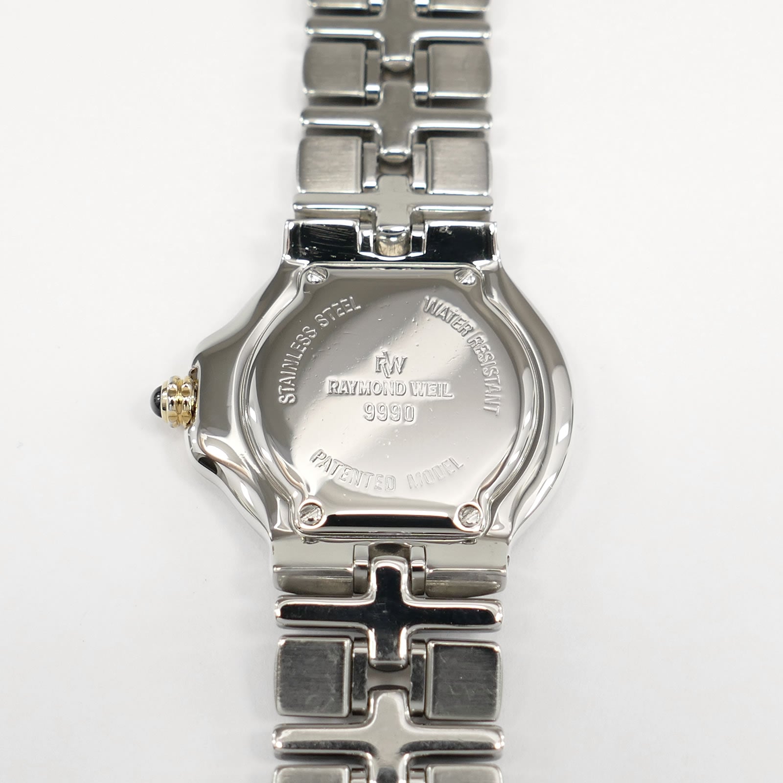 Raymond Weil Parsifal 9990 stainless steel case back