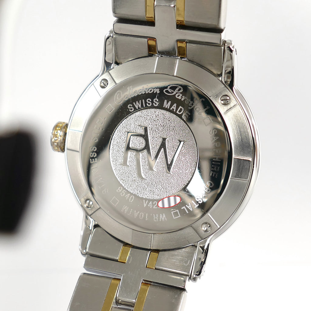 Raymond Weil Parsifal 9540 stainless steel case back