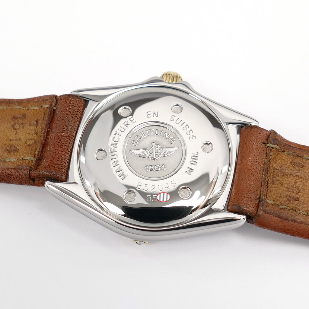 Breitling Callistino B52045 stainless steel screw down case back