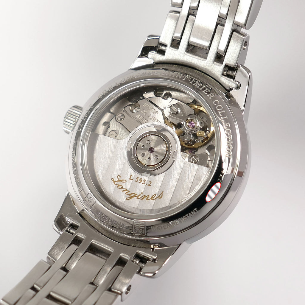 Longines Saint-Imier L2.263.0 exhibition case back calibre L595.2