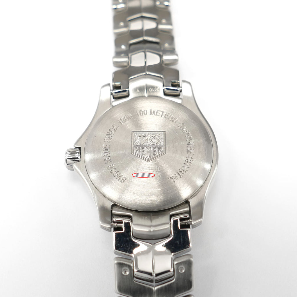 TAG Heuer Link WJF1410 stainless steel case back