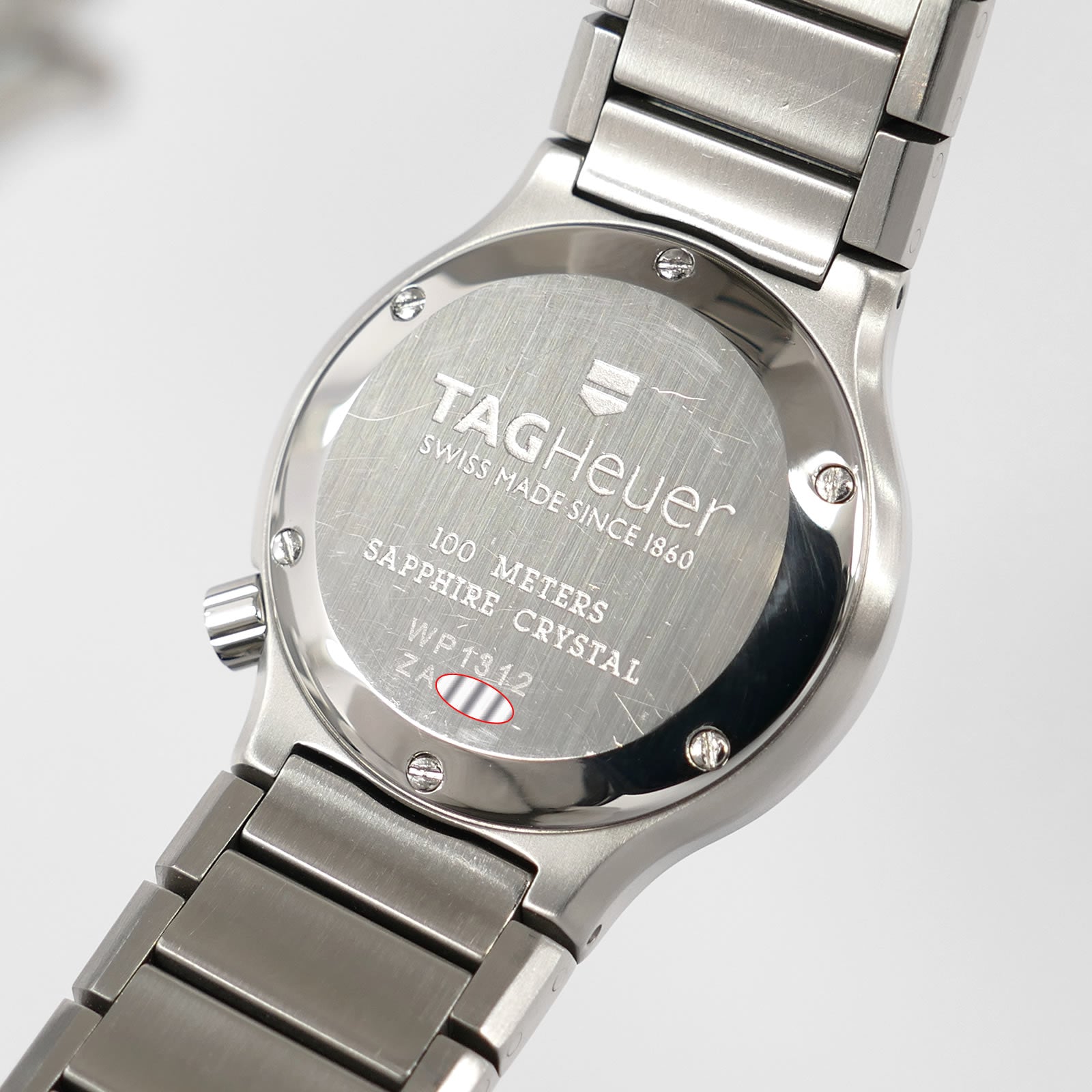 TAG Heuer Alter Ego WP1312 stainless steel case back