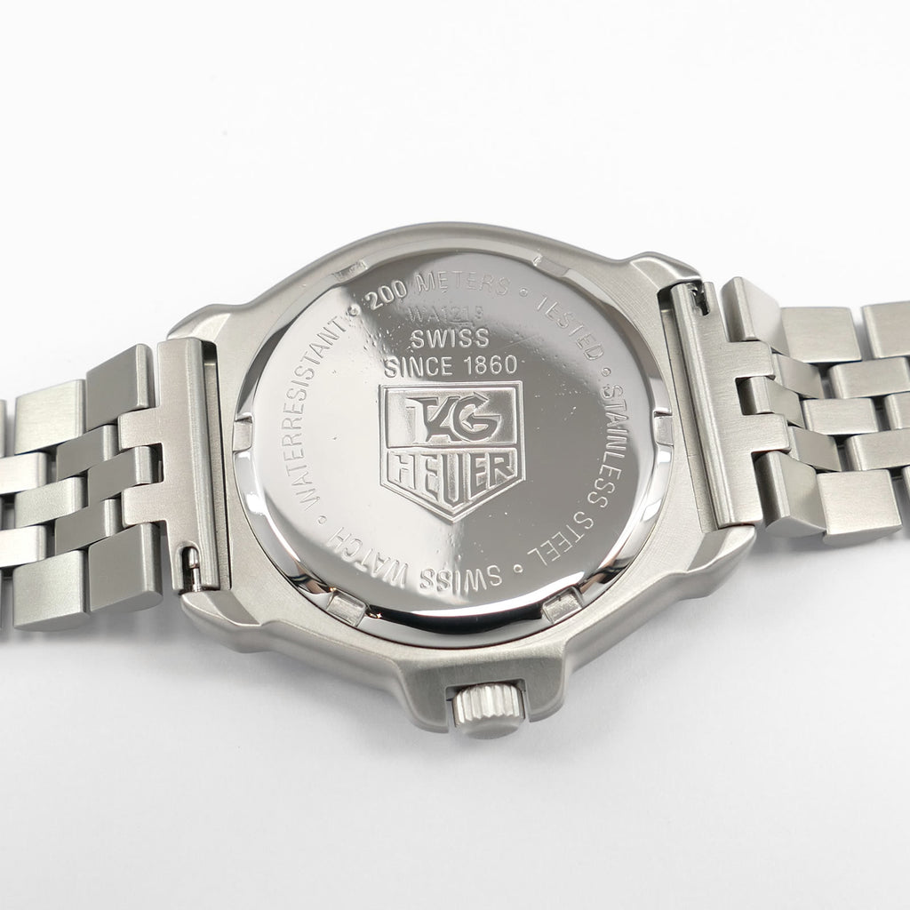 TAG Heuer Formula 1 WA1219 stainless steel screw down case back