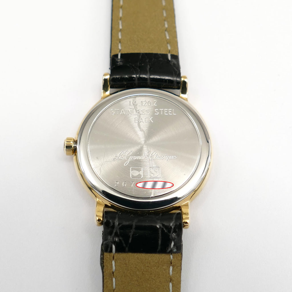 Longines Les Grandes Classiques L4.120.2 stainless steel case back