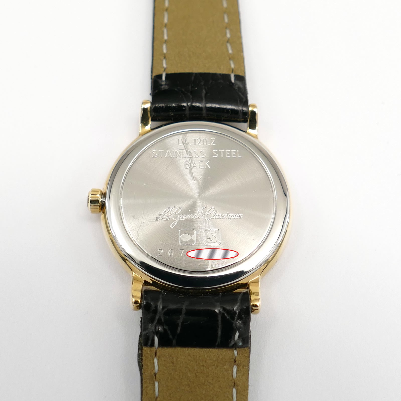 Longines Les Grandes Classiques L4.120.2 stainless steel case back