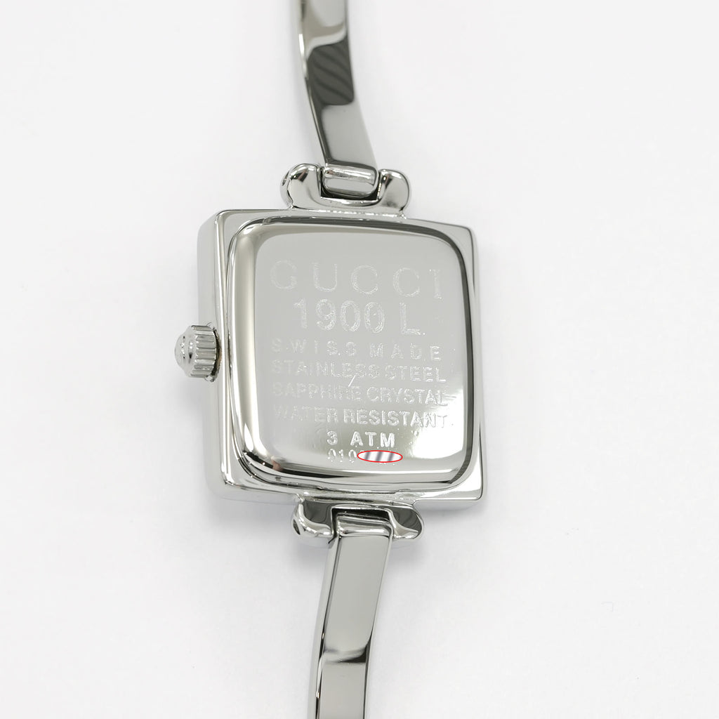 Gucci 1900L Stainless Steel case back