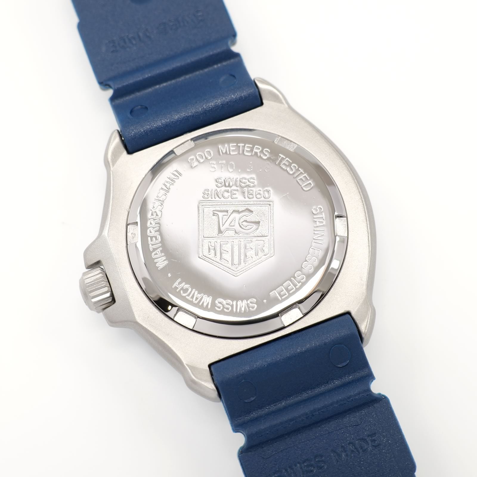 TAG Heuer Formula 1 370.508 stainless steel screw down case back