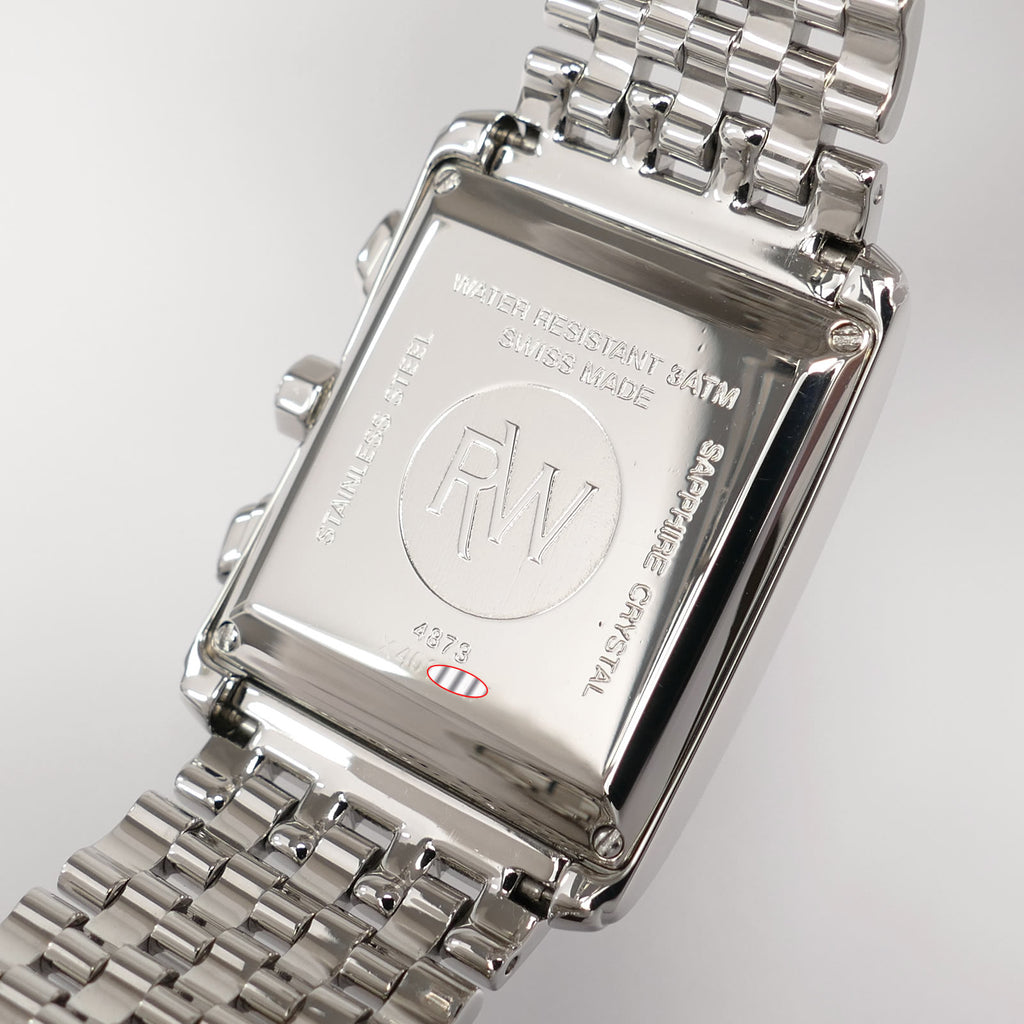 Raymond Weil Don Giovanni 4873 stainless steel case back