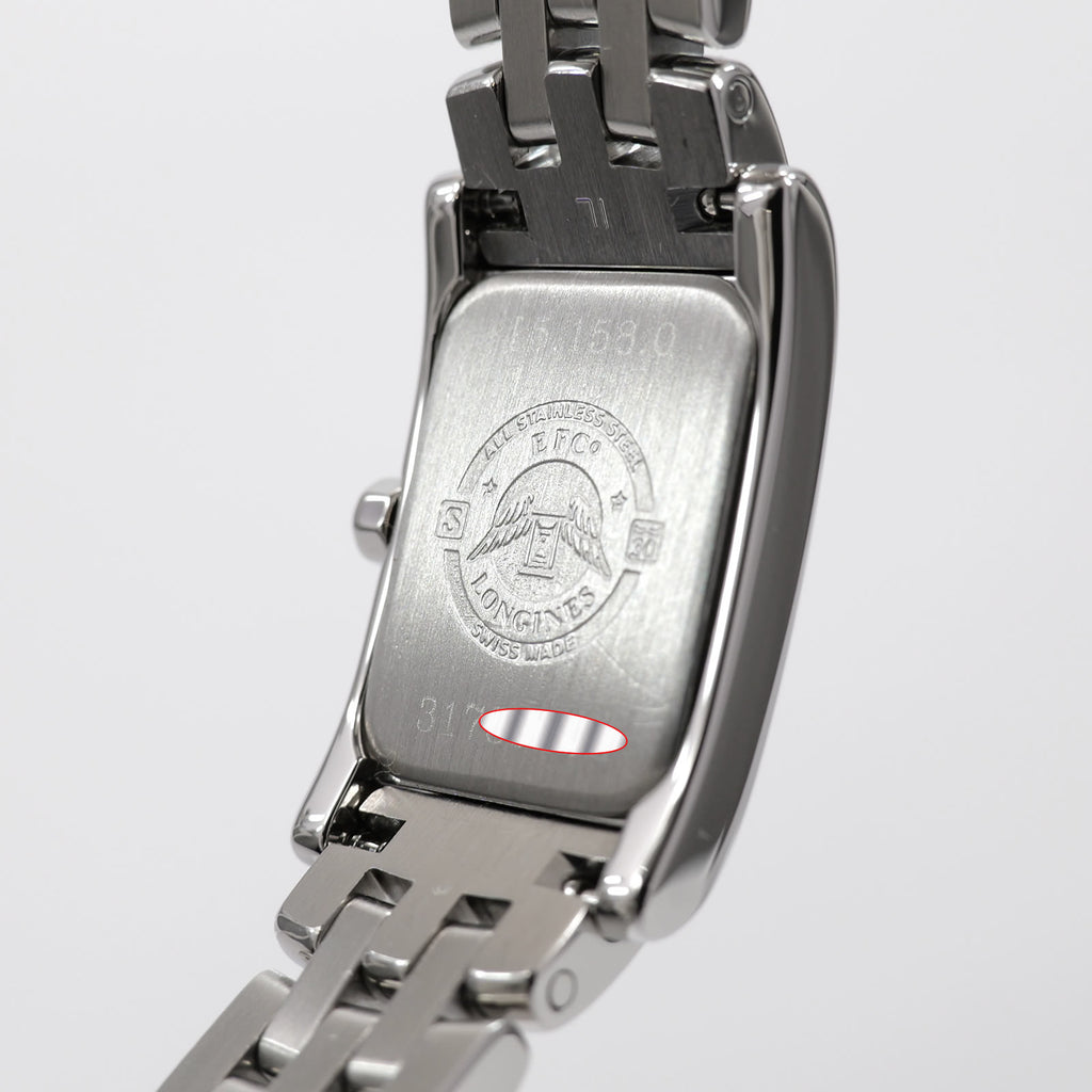 Longines DolceVita L5.158.0 stainless steel case back