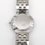 Movado Faceto 0605586 stainless steel case back