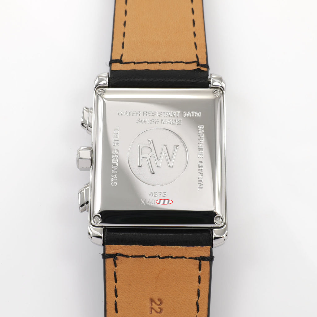 Raymond Weil Don Giovanni 4873 stainless steel case back