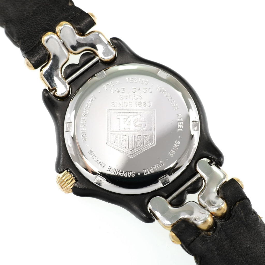 TAG Heuer SEL S93.313C stainless steel screw down case back